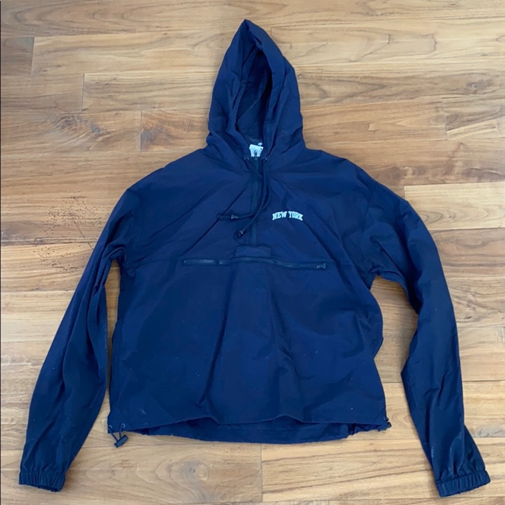 Extremely Rare Navy New York Windbreaker